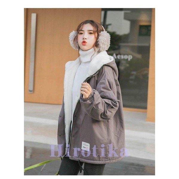 マウンテンパーカー ジャケット レディース 裏ボア 厚手 長袖 カジュアル アウター アウター コート あったか 防寒 裏起毛29