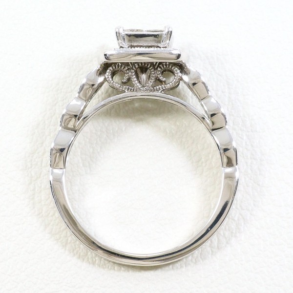 K14 14金 WG ホワイトゴールド リング 指輪 9.5号 ダイヤ ジュエリー 中古 K14 14金 WG ホワイトゴールド リング 指輪 9.5号 ダイヤ ジュエリー 中古