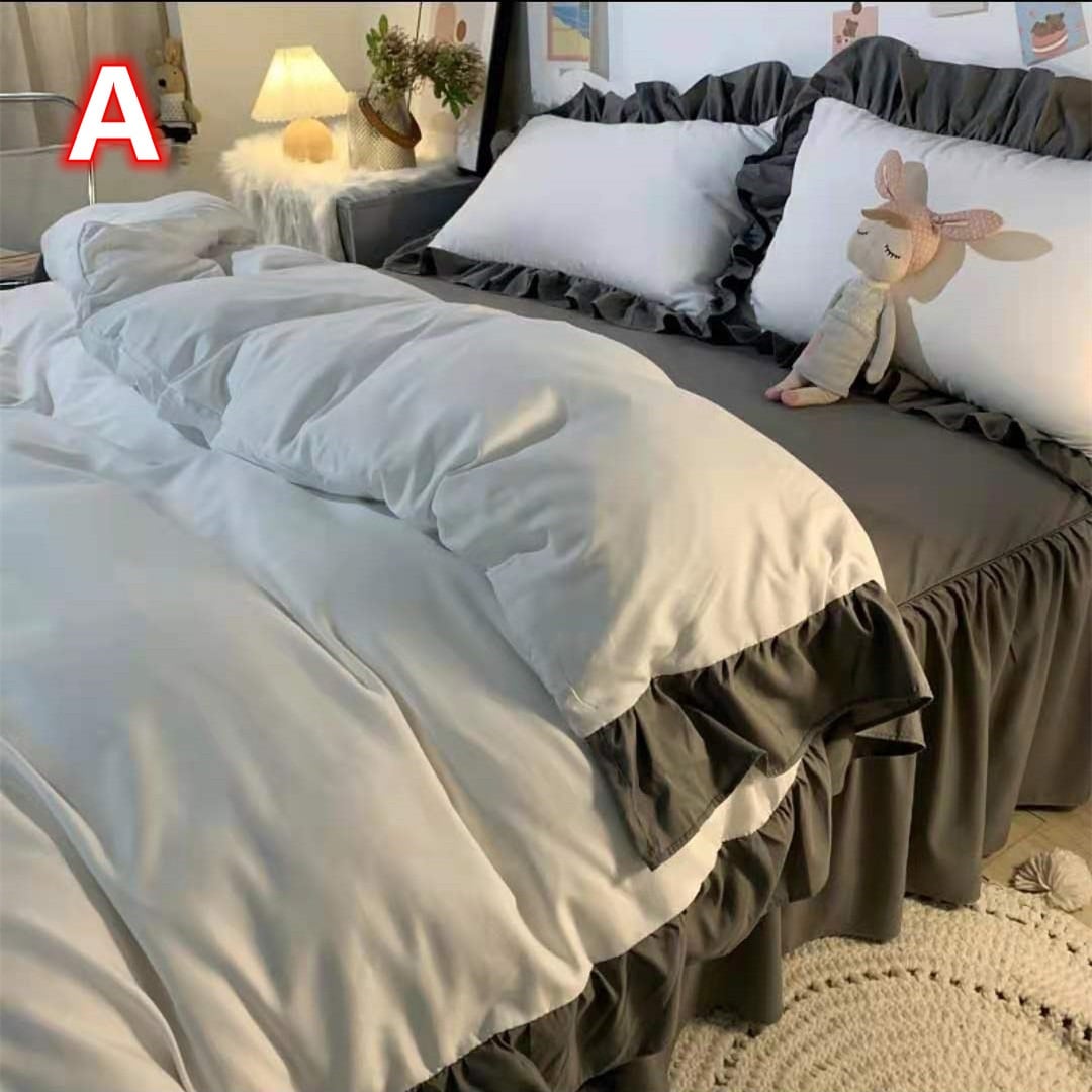 韓国ファッション 寝具 柔らか 肌触り 寝具カバーベッドスカート布団セット 可愛いお姫様風 掛け布団カバー 布団カバーセット 敷布団カバー しまむら-布団カバー 寝具カバーセット 掛布団カバー 韓国ファッション 寝具 柔らか 肌触り 寝具カバーベッドスカート布団セット 可愛いお姫様風 掛け布団カバー 布団カバーセット 敷布団カバー しまむら-布団カバー 寝具カバーセット 掛布団カバー