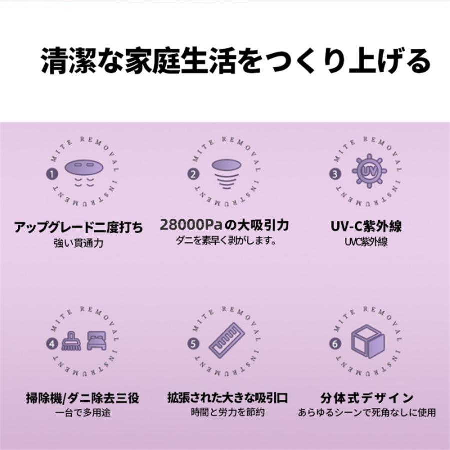 掃除機 コードレス 充電式 ダニ駆除機 紫外線殺菌 強力吸引 28000pa 4WAY サイクロン式 軽量 静音 小型 スティック型 ハンディ 2023最新 クリーナー コンパクトakasoras