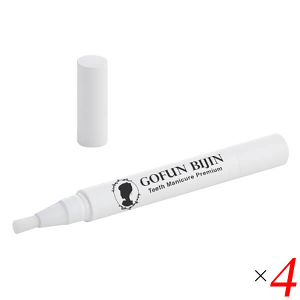 胡粉美人歯マニキュア プレミアム 3.5ml4本セット