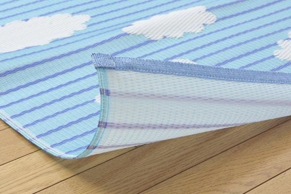 洗える PPカーペット 『くも』 約174×174cm 2101430 洗える PPカーペット 『くも』 約174×174cm 2101430