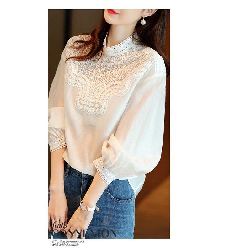 ブラウス レディース きれいめ 40代 春夏秋新作 オシャレブラウス 白レースシャツ 長袖トップス パフスリーブブラウス 大人 通勤 ゆったり シャツ30代 50代 バレンタイン 2023 プレゼント ブラウス レディース きれいめ 40代 春夏秋新作 オシャレブラウス 白レースシャツ 長袖トップス パフスリーブブラウス 大人 通勤 ゆったり シャツ30代 50代 バレンタイン 2023 プレゼント
