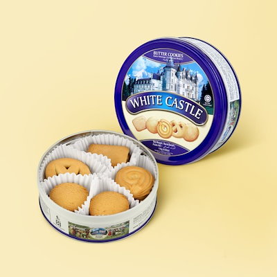 Qoo10] ホワイトキャッスル バタークッキー 11 : 食品