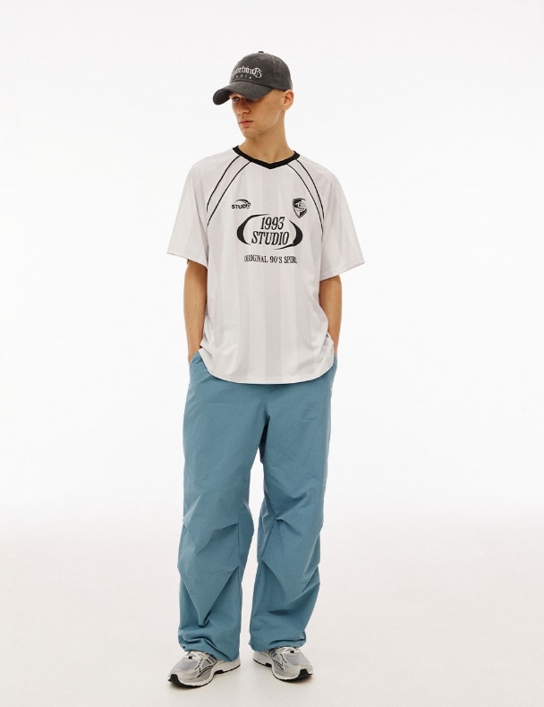 [1993studio] 93 Piping Football Jersey