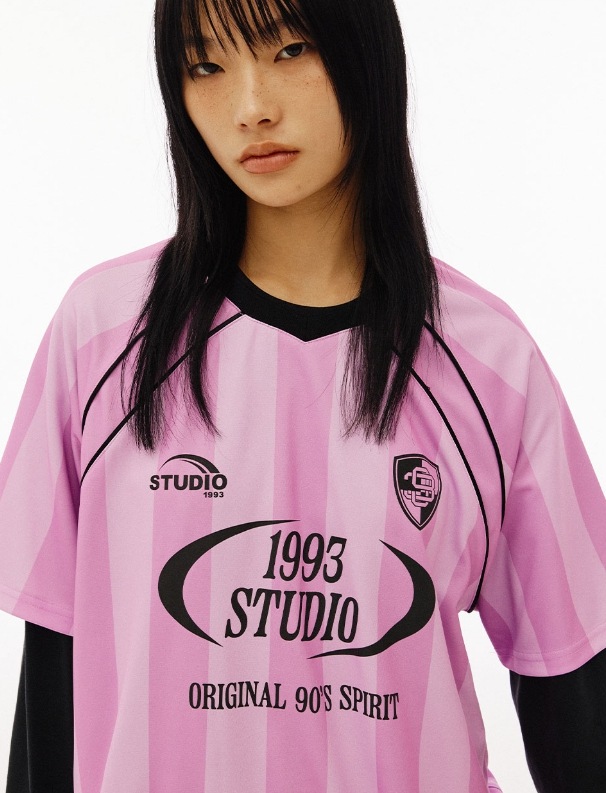 [1993studio] 93 Piping Football Jersey