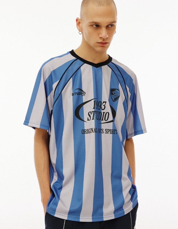 [1993studio] 93 Piping Football Jersey