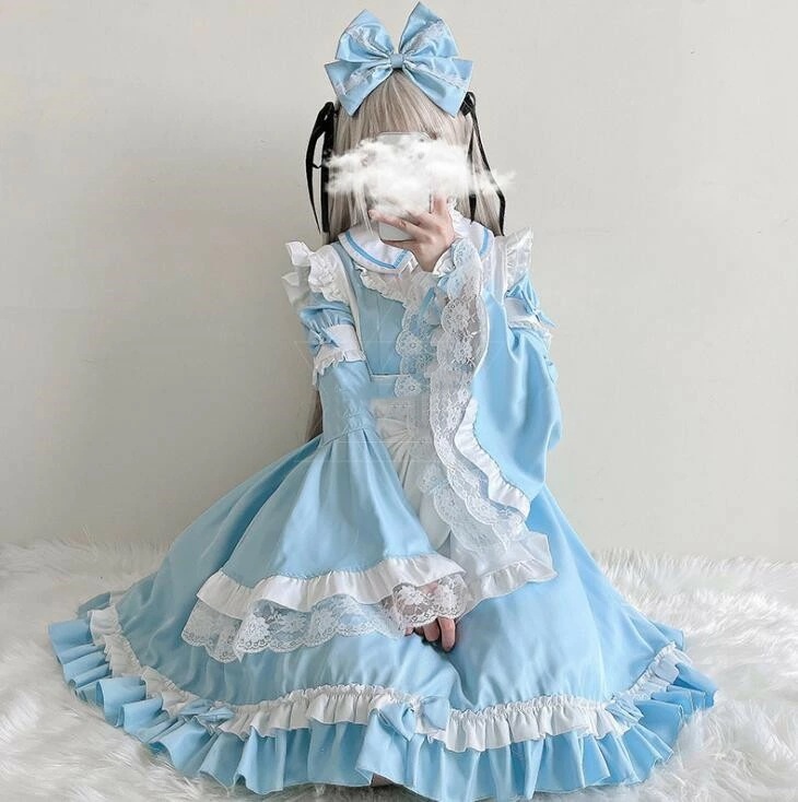 ロリータワンピース ハロウィン コスプレ衣装 メイド服 lolita ティアードドレス フレア袖 取り外し可 2way 文化祭 学園祭 イベント衣装 コスチューム 変身変装 Halloween wea ロリータワンピース ハロウィン コスプレ衣装 メイド服 lolita ティアードドレス フレア袖 取り外し可 2way 文化祭 学園祭 イベント衣装 コスチューム 変身変装 Halloween wea