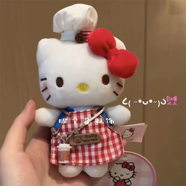 Qoo10] キティちゃん キーホルダーブラックハロー