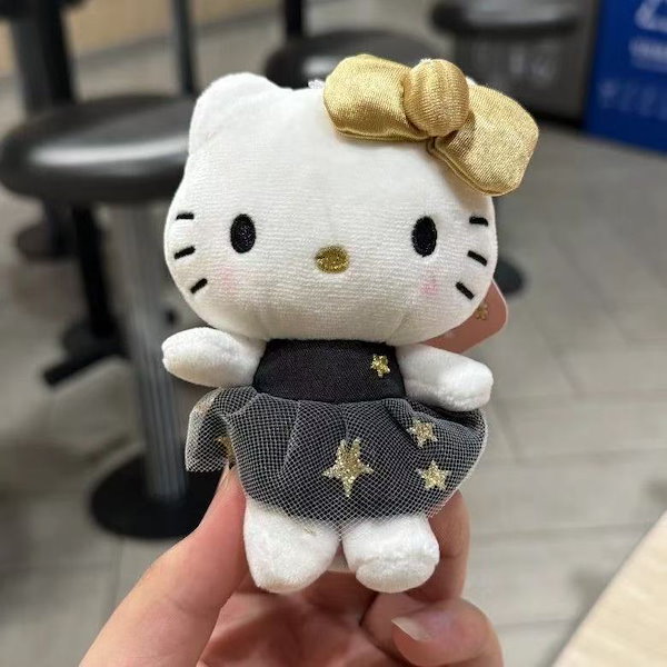 Qoo10] キティちゃん キーホルダーブラックハロー