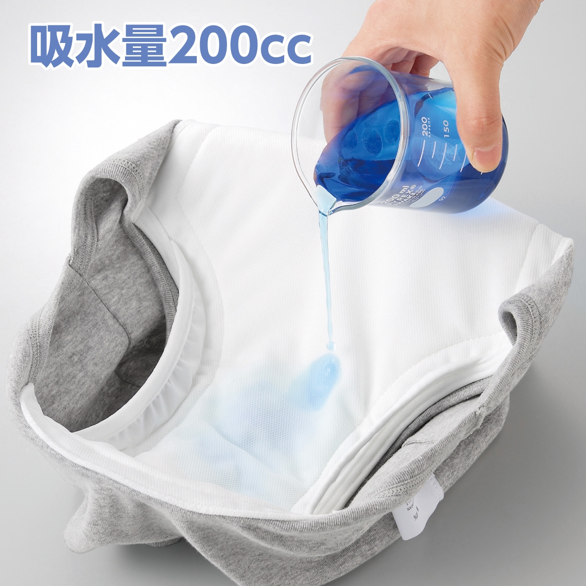 【安心さわやかパンツ200 男性用 同色2枚組】軽失禁パンツ 尿漏れパンツ 男性 大容量 吸水量200cc M L LL サイズ 吸水パンツ 紳士 ブリーフ シニ 【安心さわやかパンツ200 男性用 同色2枚組】軽失禁パンツ 尿漏れパンツ 男性 大容量 吸水量200cc M L LL サイズ 吸水パンツ 紳士 ブリーフ シニ