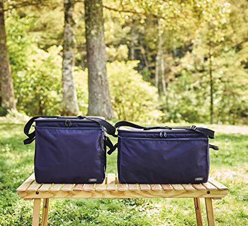 サーモス アウトドアシリーズ ソフトクーラー ミッドナイトブルー 26L ROC-002 MDB サーモス アウトドアシリーズ ソフトクーラー ミッドナイトブルー 26L ROC-002 MDB