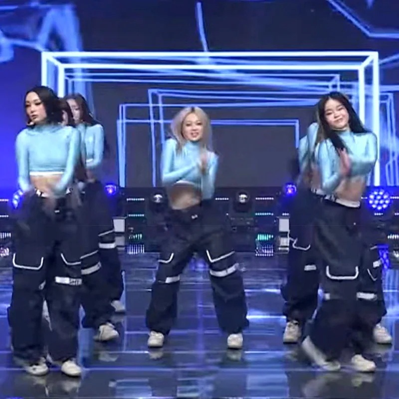 【2枚購入で200円 OFF!急速出荷】2024xg左右ヒップホップジャズダンスパフォーマンス衣装ストリートダンススーツ 【2枚購入で200円 OFF!急速出荷】2024xg左右ヒップホップジャズダンスパフォーマンス衣装ストリートダンススーツ