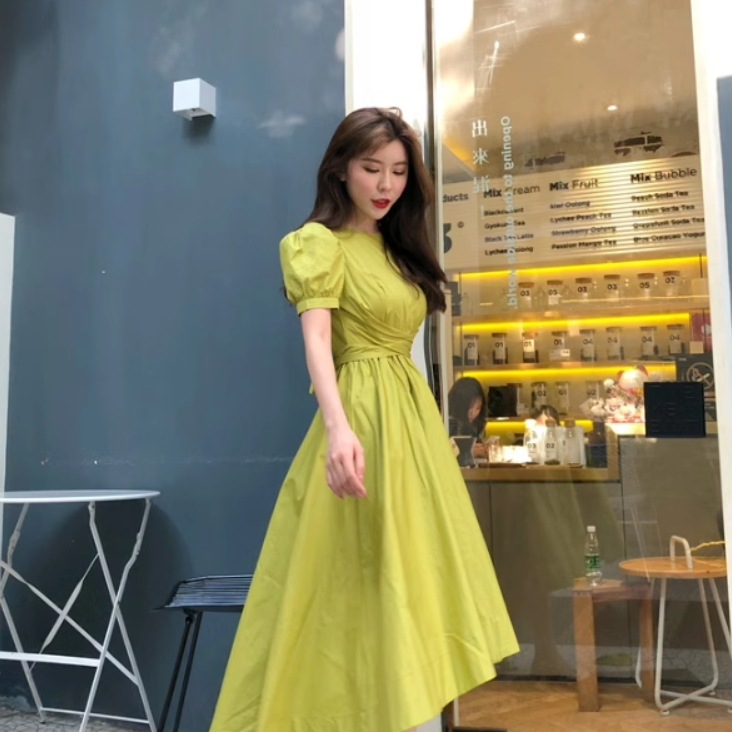 レディース スカート ワンピース ドレス フレアスカート ロングスカート ミモレ 半袖 パフスリーブ ラウンドネック フレア スリム ハイウエスト かわいい 大人可愛い きれいめ シンプル カジュアル レディース スカート ワンピース ドレス フレアスカート ロングスカート ミモレ 半袖 パフスリーブ ラウンドネック フレア スリム ハイウエスト かわいい 大人可愛い きれいめ シンプル カジュアル