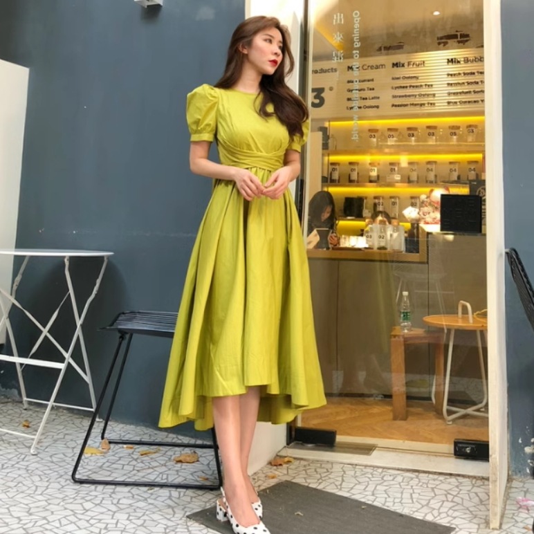 レディース スカート ワンピース ドレス フレアスカート ロングスカート ミモレ 半袖 パフスリーブ ラウンドネック フレア スリム ハイウエスト かわいい 大人可愛い きれいめ シンプル カジュアル レディース スカート ワンピース ドレス フレアスカート ロングスカート ミモレ 半袖 パフスリーブ ラウンドネック フレア スリム ハイウエスト かわいい 大人可愛い きれいめ シンプル カジュアル