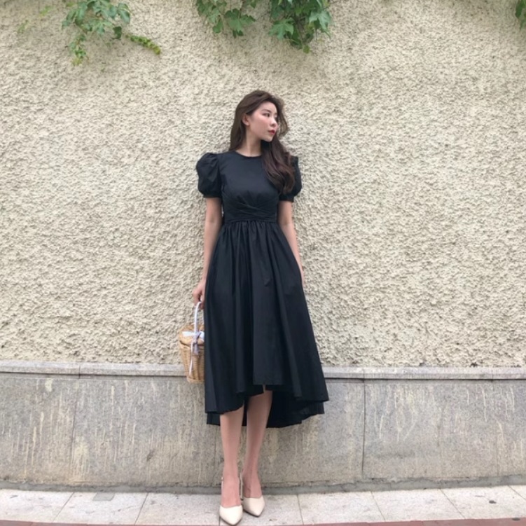 レディース スカート ワンピース ドレス フレアスカート ロングスカート ミモレ 半袖 パフスリーブ ラウンドネック フレア スリム ハイウエスト かわいい 大人可愛い きれいめ シンプル カジュアル レディース スカート ワンピース ドレス フレアスカート ロングスカート ミモレ 半袖 パフスリーブ ラウンドネック フレア スリム ハイウエスト かわいい 大人可愛い きれいめ シンプル カジュアル