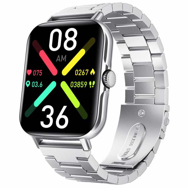 【最安値挑戦!】2025 スマートウォッチ センサー 通話可能 24時間心拍数 体温 血圧 血中酸素 体温測定 腕時計 睡眠管理 健康管理 歩数計 音楽再生 日本語説明書 ギフト 【最安値挑戦!】2025 スマートウォッチ センサー 通話可能 24時間心拍数 体温 血圧 血中酸素 体温測定 腕時計 睡眠管理 健康管理 歩数計 音楽再生 日本語説明書 ギフト