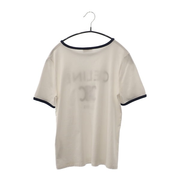 Qoo10] CELINE 【Aランク】 PARIS Tシャツ 半袖