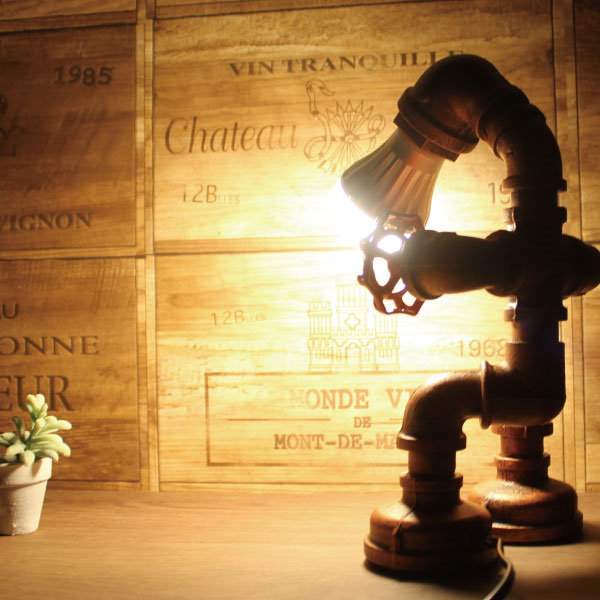 Qoo10] 水道管インテリアランプ パイプ 照明 ラ