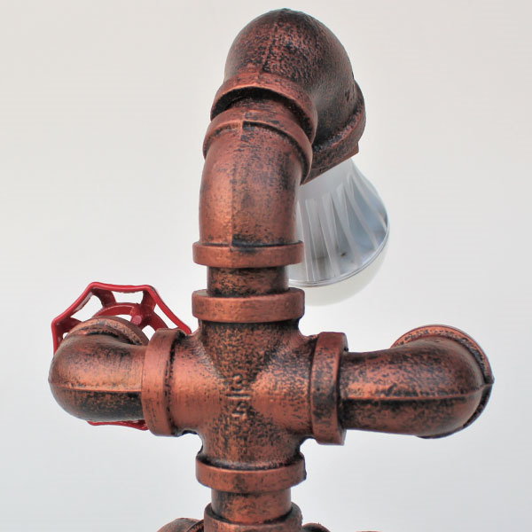 Qoo10] 水道管インテリアランプ パイプ 照明 ラ