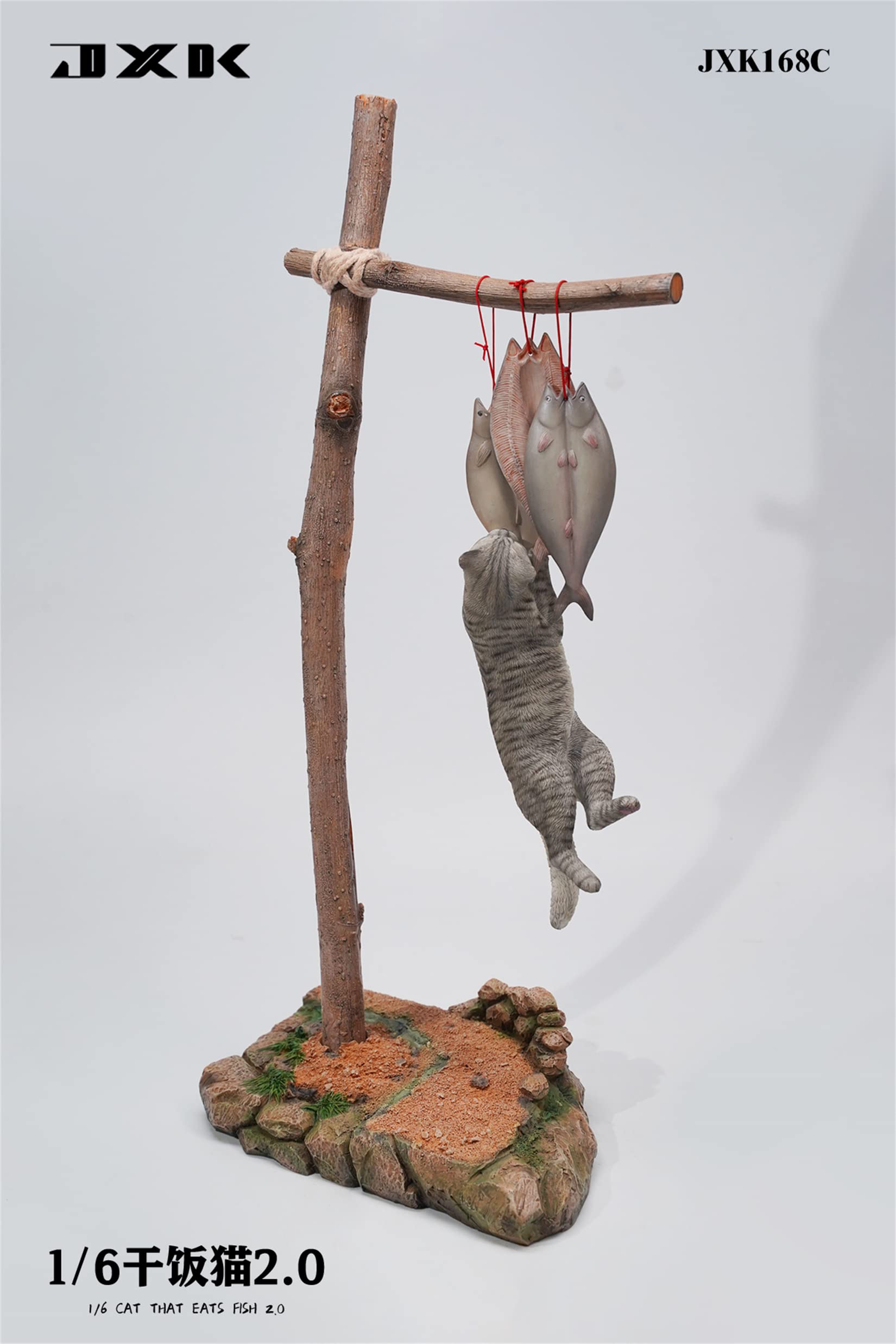 JXK 1/6サイズ 猫 家猫 魚を食べる 2.0 ネコ フィギュア 癒し 萌え 動物 リアル 樹脂 プラモデル プレミアム 模型 オリジナル スタチュー ネコ好き プレゼント 置物 コレクション JXK 1/6サイズ 猫 家猫 魚を食べる 2.0 ネコ フィギュア 癒し 萌え 動物 リアル 樹脂 プラモデル プレミアム 模型 オリジナル スタチュー ネコ好き プレゼント 置物 コレクション