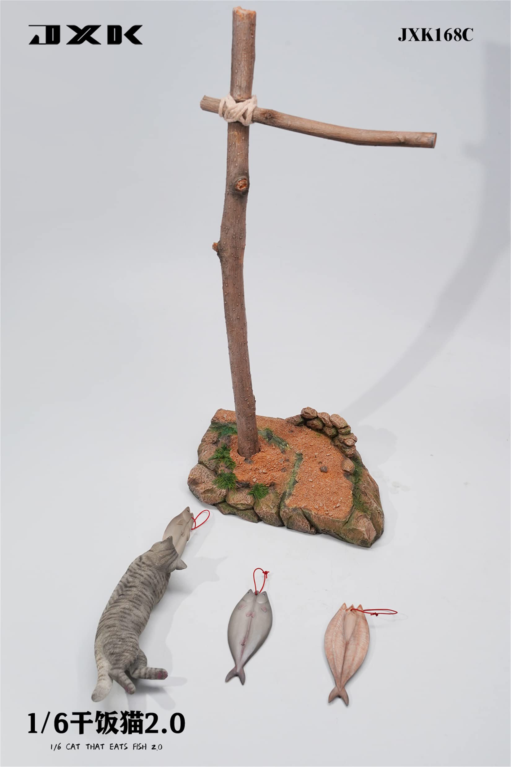 JXK 1/6サイズ 猫 家猫 魚を食べる 2.0 ネコ フィギュア 癒し 萌え 動物 リアル 樹脂 プラモデル プレミアム 模型 オリジナル スタチュー ネコ好き プレゼント 置物 コレクション JXK 1/6サイズ 猫 家猫 魚を食べる 2.0 ネコ フィギュア 癒し 萌え 動物 リアル 樹脂 プラモデル プレミアム 模型 オリジナル スタチュー ネコ好き プレゼント 置物 コレクション