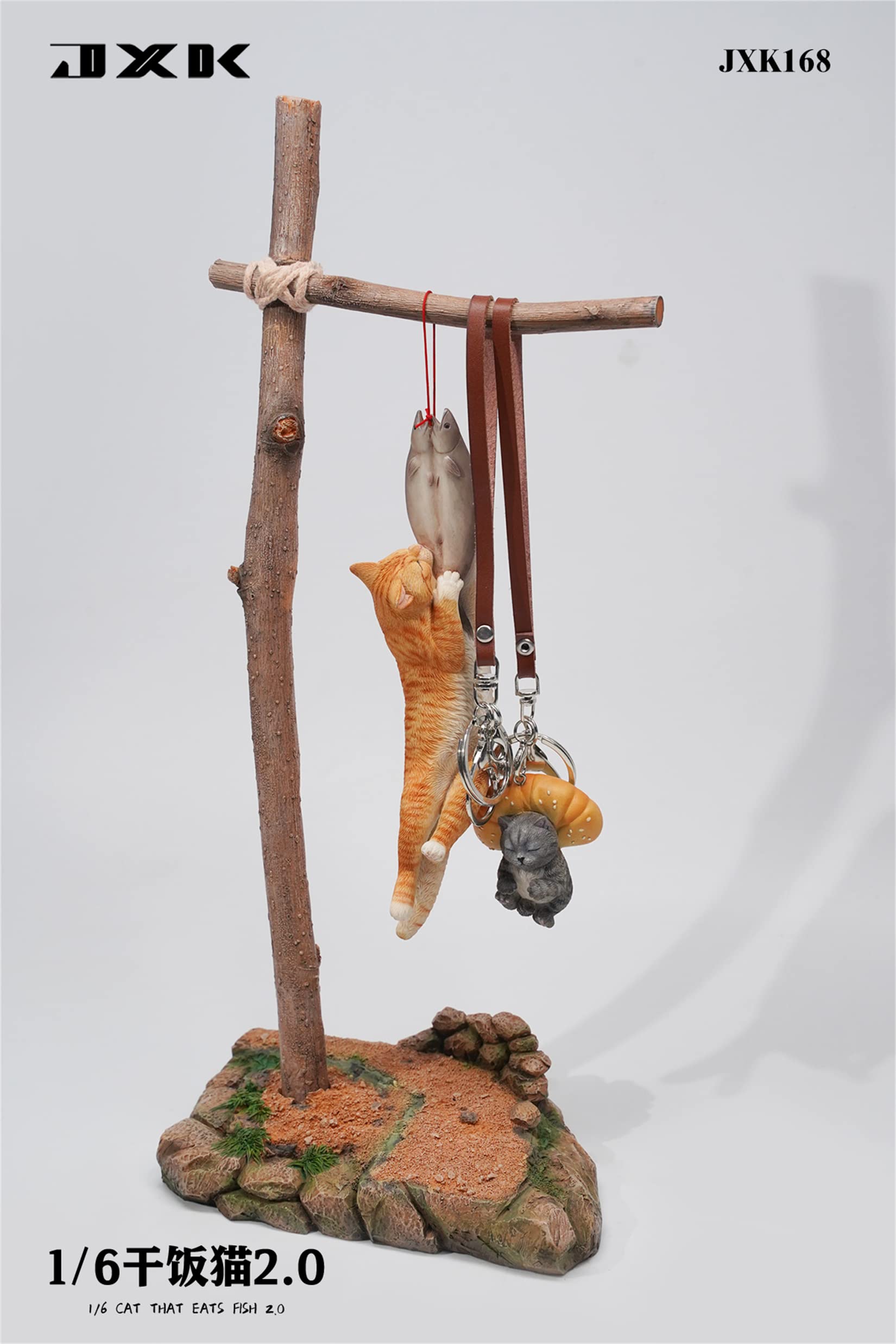 JXK 1/6サイズ 猫 家猫 魚を食べる 2.0 ネコ フィギュア 癒し 萌え 動物 リアル 樹脂 プラモデル プレミアム 模型 オリジナル スタチュー ネコ好き プレゼント 置物 コレクション JXK 1/6サイズ 猫 家猫 魚を食べる 2.0 ネコ フィギュア 癒し 萌え 動物 リアル 樹脂 プラモデル プレミアム 模型 オリジナル スタチュー ネコ好き プレゼント 置物 コレクション