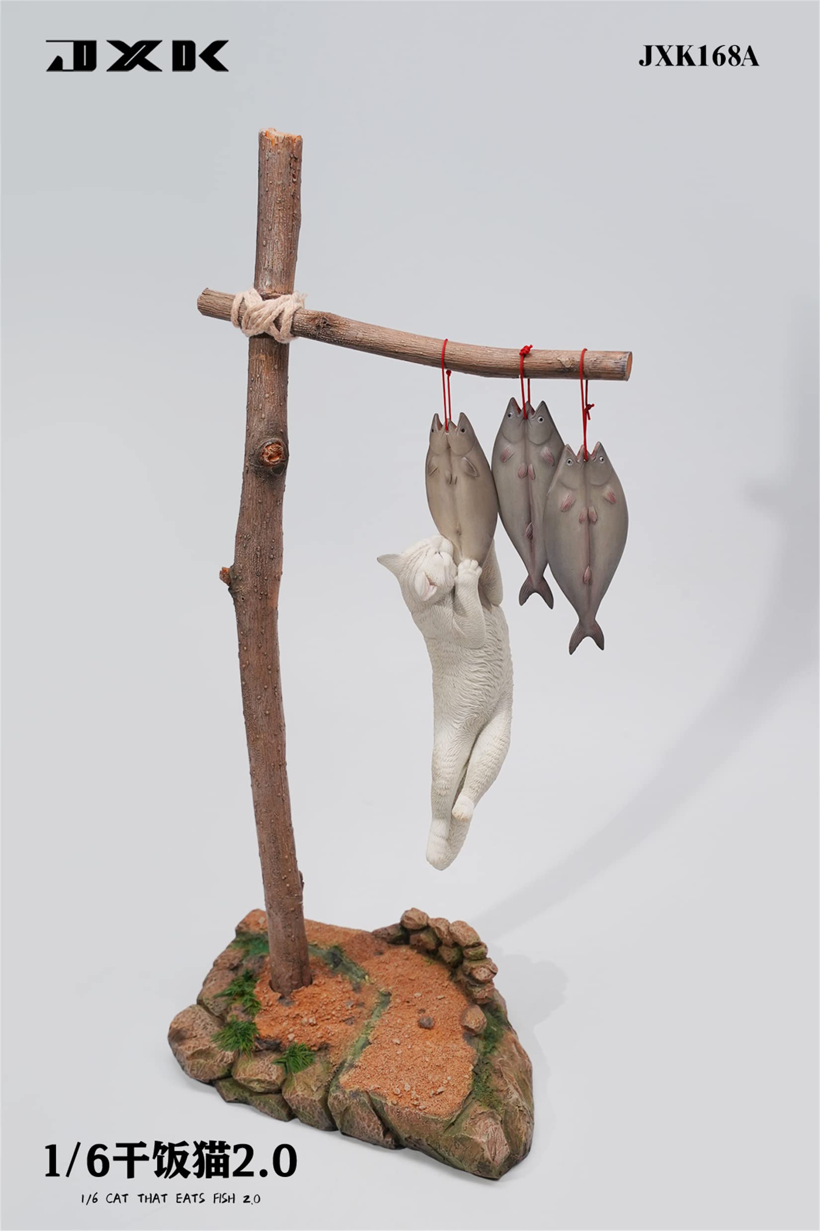 JXK 1/6サイズ 猫 家猫 魚を食べる 2.0 ネコ フィギュア 癒し 萌え 動物 リアル 樹脂 プラモデル プレミアム 模型 オリジナル スタチュー ネコ好き プレゼント 置物 コレクション JXK 1/6サイズ 猫 家猫 魚を食べる 2.0 ネコ フィギュア 癒し 萌え 動物 リアル 樹脂 プラモデル プレミアム 模型 オリジナル スタチュー ネコ好き プレゼント 置物 コレクション