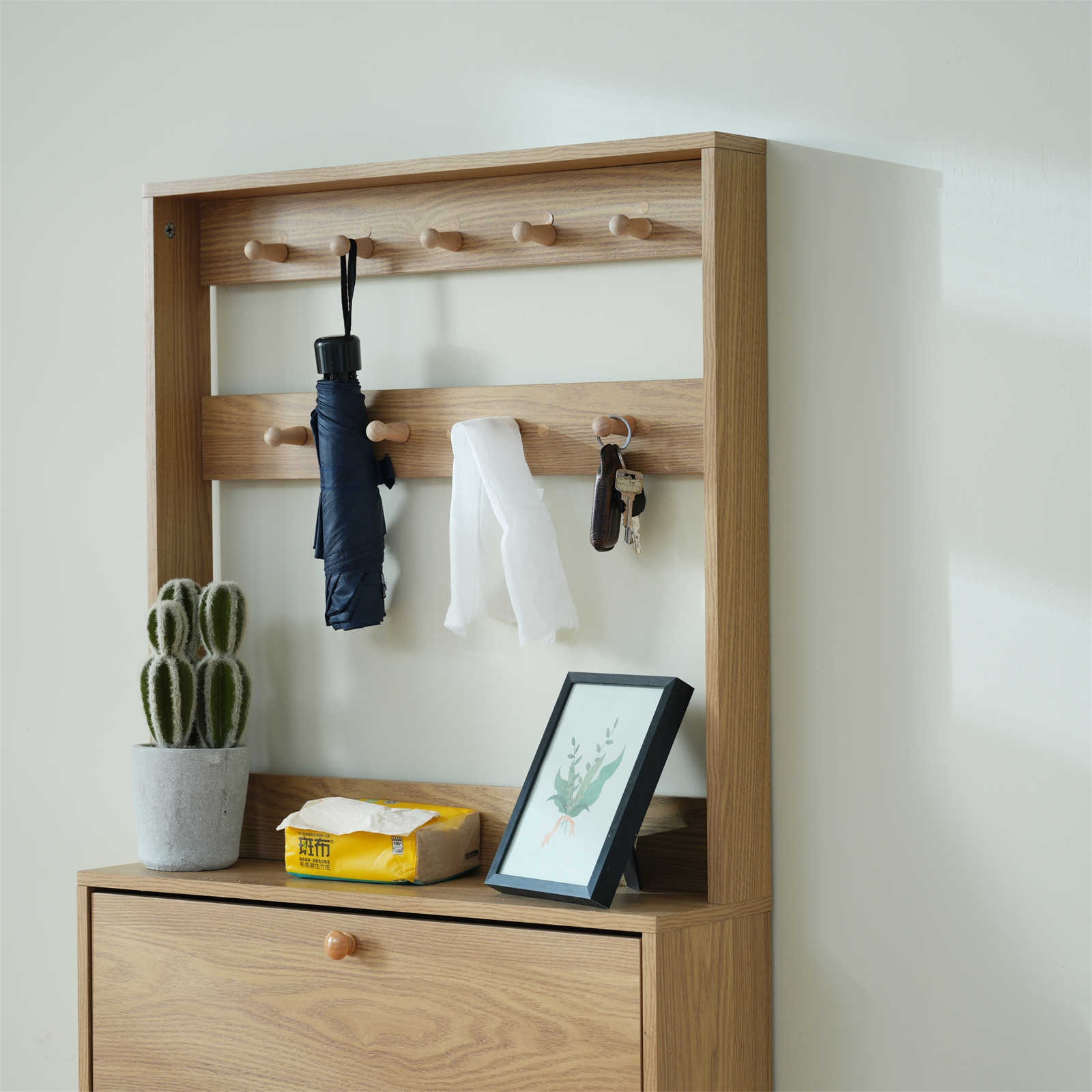 【日本国内出荷-3日で配達】2色 韓国版 シューズラック スリム 靴箱 下駄箱 薄型 3段 フック付き くつ箱 靴入れ 収納ラック エントランス 靴収納 消臭 靴収納棚 木製 おしゃれDJYC18 【日本国内出荷-3日で配達】2色 韓国版 シューズラック スリム 靴箱 下駄箱 薄型 3段 フック付き くつ箱 靴入れ 収納ラック エントランス 靴収納 消臭 靴収納棚 木製 おしゃれDJYC18