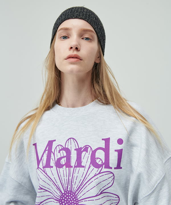 THE FLOWER MARDI SWEATSHIRT マルディメクルディ 韓国正規品 トレーナー