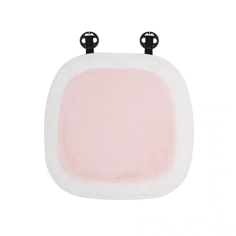 スモールウエストカーシートクッション冬ハイエンドぬいぐるみ暖かいカーシートクッションインターネットセレブロングヘアカーシートクッション