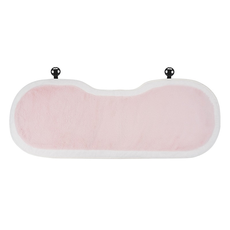 スモールウエストカーシートクッション冬ハイエンドぬいぐるみ暖かいカーシートクッションインターネットセレブロングヘアカーシートクッション