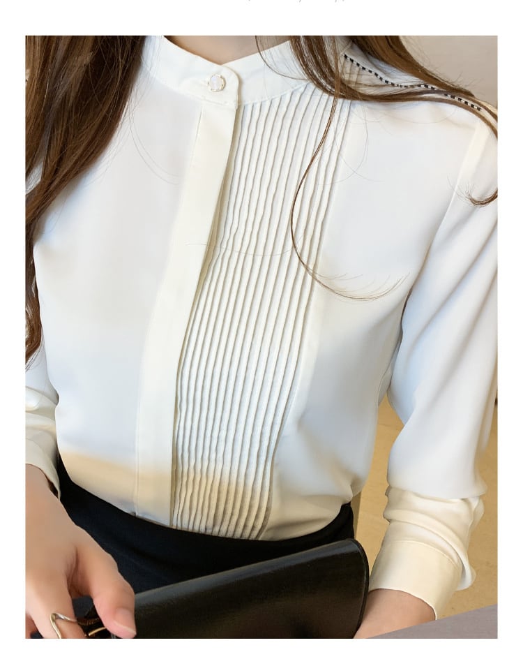 トップス ブラウス カットソー 袖あり 長袖 プリーツ 切り替えデザイン サテン かわいい 大人可愛い きれいめ シンプル 大人 上品 おしゃれ 大人可愛い 大人女子 無地 春 夏 秋 10代 20代
