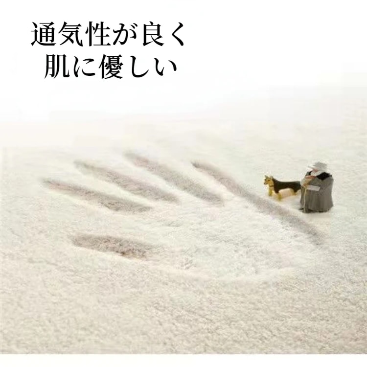 ラグ カーペット 風寝室カーペット 洗える ラグマット 絨毯 マット 吸水性 速乾性 滑り止め 韓