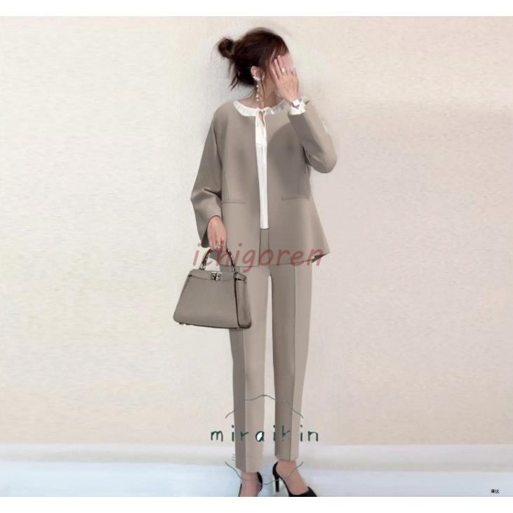 激安販売!スーツ レディース セット 2点セット 洗える 着回し ジャケット ノーカラー フォーマル テーパードパンツ 入学式 スーツ 母親 パンツスーツ 卒業式 卒園式 ママ 激安販売!スーツ レディース セット 2点セット 洗える 着回し ジャケット ノーカラー フォーマル テーパードパンツ 入学式 スーツ 母親 パンツスーツ 卒業式 卒園式 ママ