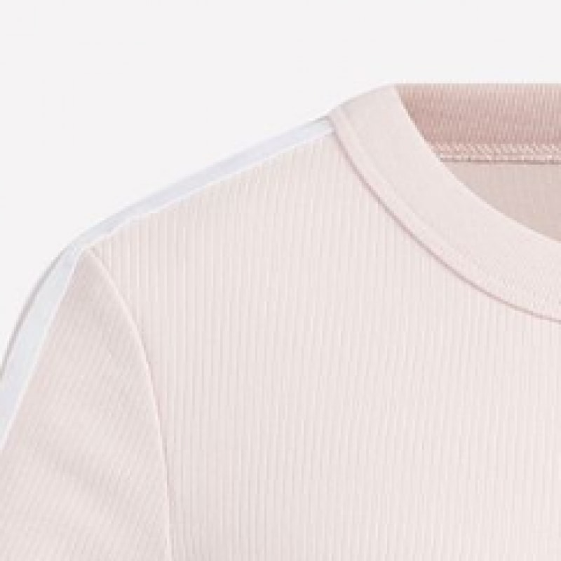 アディダスダンスリップベビーTシャツ-サンディピンク/JY7650 アディダスダンスリップベビーTシャツ-サンディピンク/JY7650