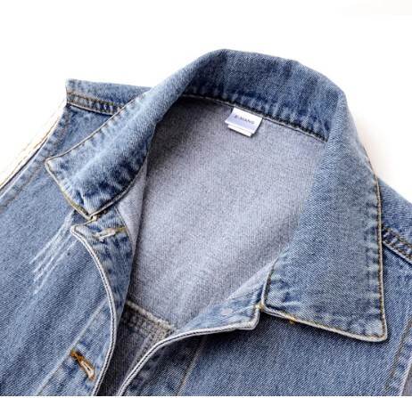 ベスト アウター デニムベスト ジャケット レディース 袖なし ポロ襟 無地 切り替えデザイン 春 秋 レギュラー丈 チョッキ 前開き シングルブレスト ノースリーブ かわいい きれいめ ワイルド 大