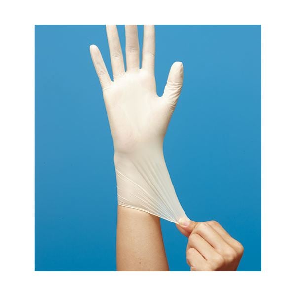 （まとめ） ファーストレイトプレミアストレッチグローブ パウダーフリー L FR-938 1箱（100枚） [x10セット]