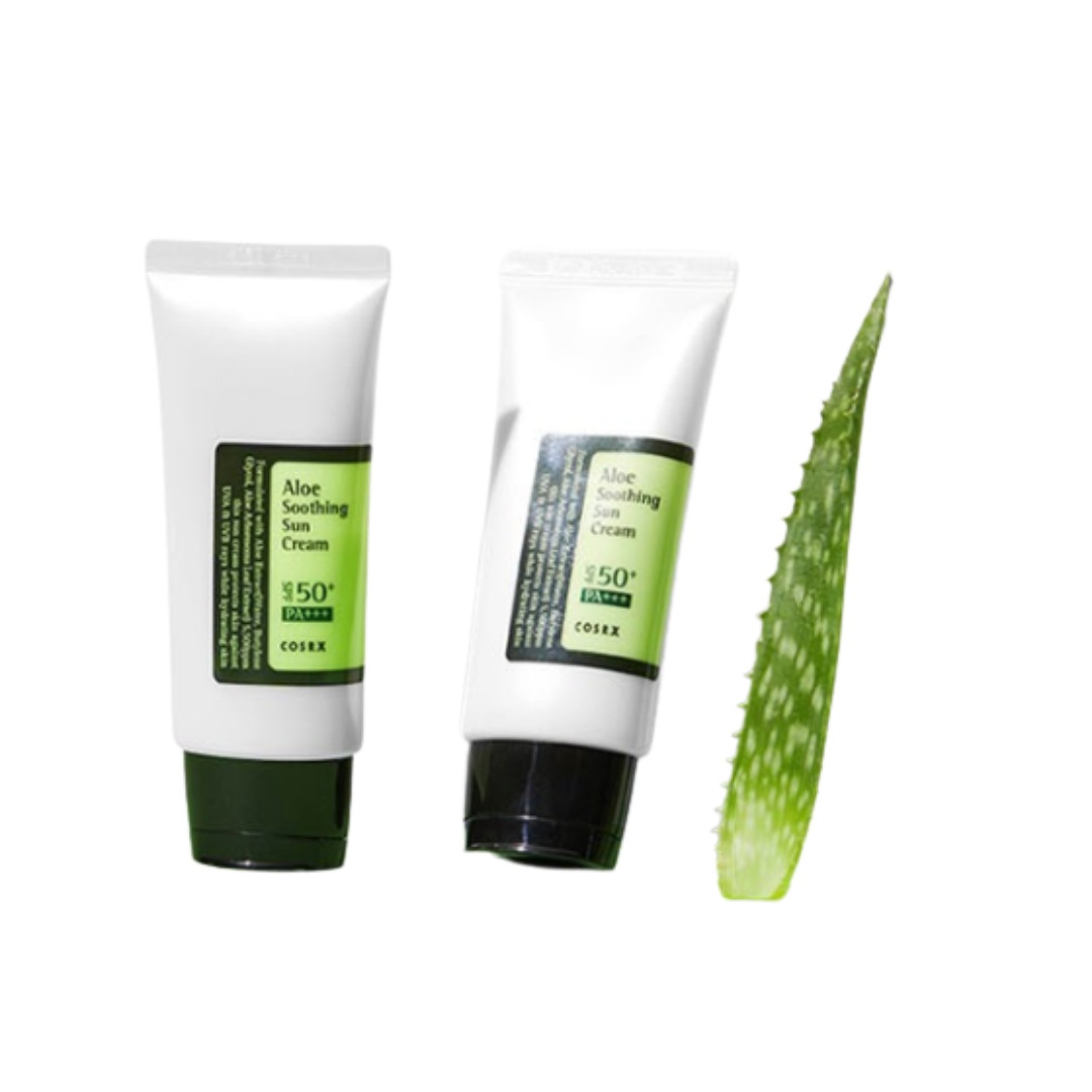 エクスアロエスーディングサンクリームSPF50+PA+++50ml*2つ