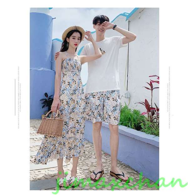 新品 ペアルック カップル ワンピース ペアtシャツ オフショルダー 花柄ポへミア 海遊び カップル ペアお揃い 半袖 韓国風 セット 夫婦お揃い シ 新品 ペアルック カップル ワンピース ペアtシャツ オフショルダー 花柄ポへミア 海遊び カップル ペアお揃い 半袖 韓国風 セット 夫婦お揃い シ