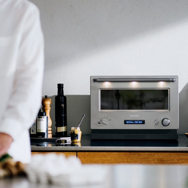 バルミューダ BALMUDA The Range ステンレス オーブンレンジ 20L K09A-SU バルミューダ BALMUDA The Range ステンレス オーブンレンジ 20L K09A-SU