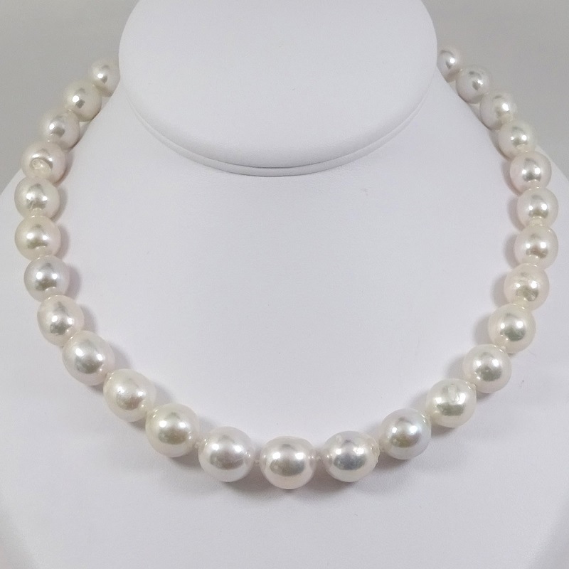 超大珠 11-13mm 天然湖水パールネックレスイヤリング(ピアス) セット 9448 超大珠 11-13mm 天然湖水パールネックレスイヤリング(ピアス) セット 9448