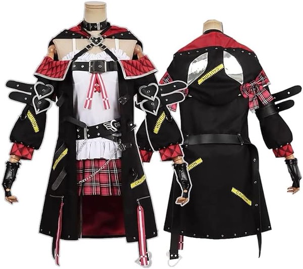 Qoo10] 沙花叉クロヱ バーチャル 戦闘服 メイド