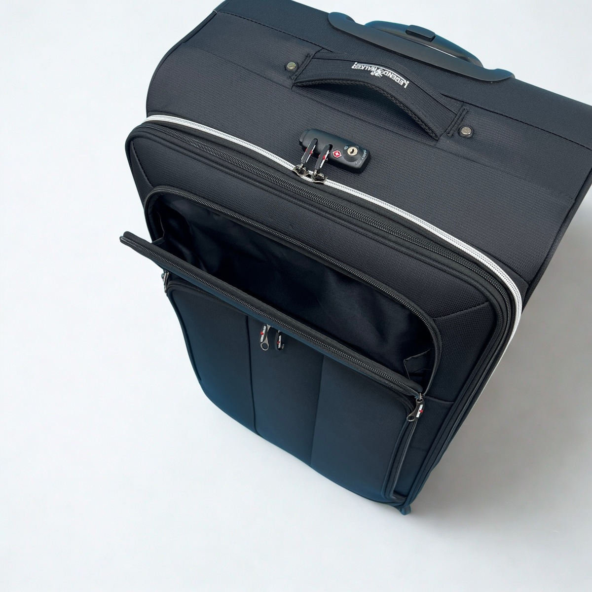 【15時まで即日発送】スーツケース ソフトキャリーケース Lサイズ 拡張 ソフトケース 4輪 軽量 大容量 81～94L 5泊 6泊 7泊以上 海外旅行 フロントオープン 出張 4051-68 正規品