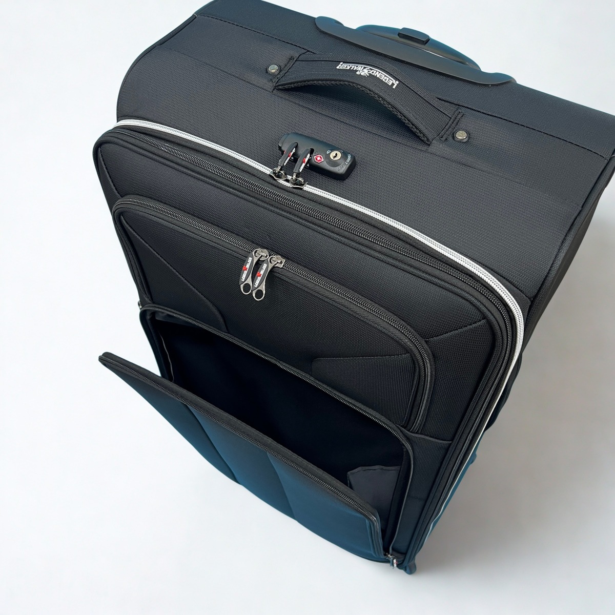 【15時まで即日発送】スーツケース ソフトキャリーケース Lサイズ 拡張 ソフトケース 4輪 軽量 大容量 81～94L 5泊 6泊 7泊以上 海外旅行 フロントオープン 出張 4051-68 正規品