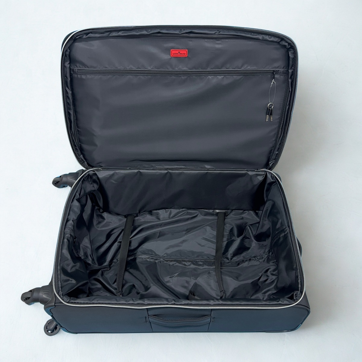 【15時まで即日発送】スーツケース ソフトキャリーケース Lサイズ 拡張 ソフトケース 4輪 軽量 大容量 81～94L 5泊 6泊 7泊以上 海外旅行 フロントオープン 出張 4051-68 正規品