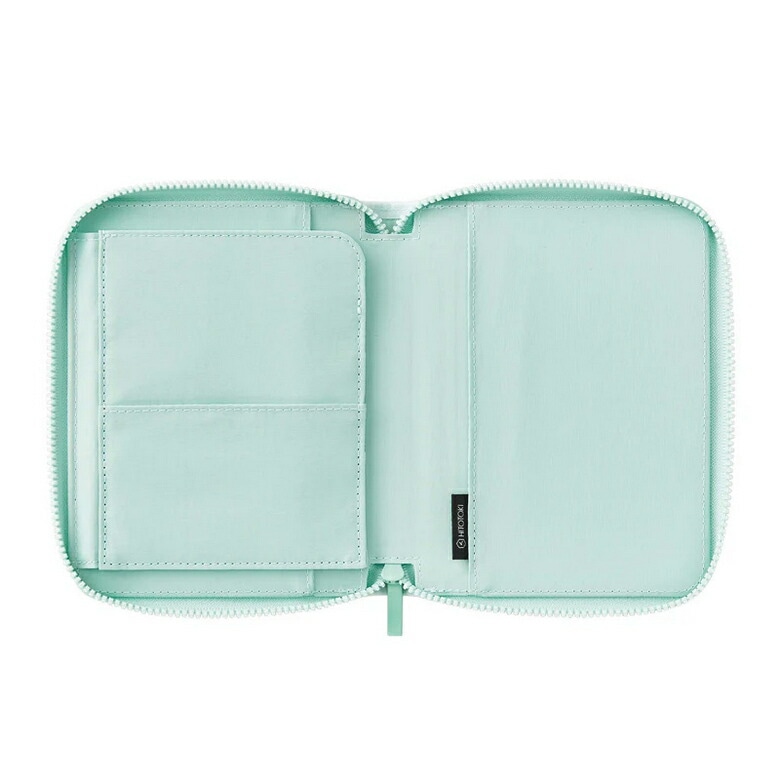 （まとめ買い）HITOTOKI NOTE 手帳のように使えるノート パスポートサイズ ラウンドジップタイプ フォレスト HN-PF02 [x3] pattayablatt.com