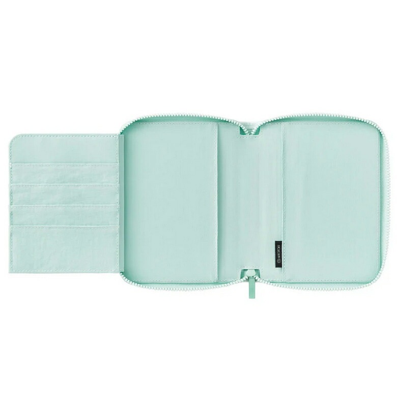 （まとめ買い）HITOTOKI NOTE 手帳のように使えるノート パスポートサイズ ラウンドジップタイプ フォレスト HN-PF02 [x3] pattayablatt.com