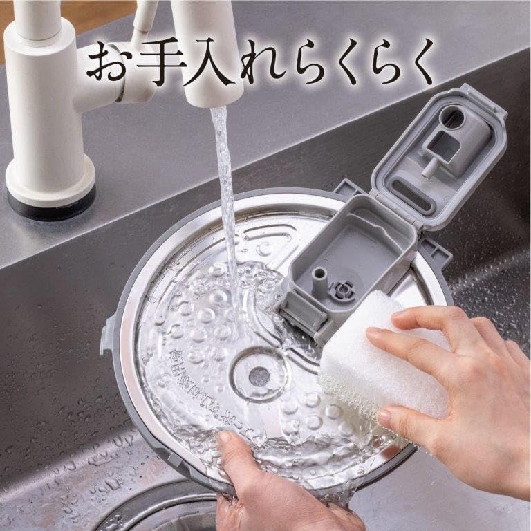 三菱電機 炊飯器 5.5合1Hタイプ 国産炭火釜(5層厚釜) 可変超音波吸水芳香炊き 青インク NJ-VV10F-B