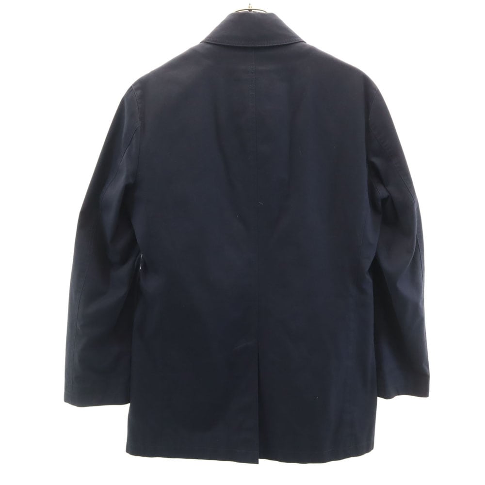 バーバリーブラックレーベル ステンカラーコート M ネイビー BURBERRY